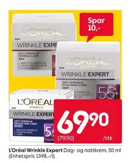 Rusta L’Oréal Wrinkle Expert tilbud