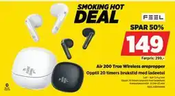 POWER Air 200 True Wireless ørepropper tilbud