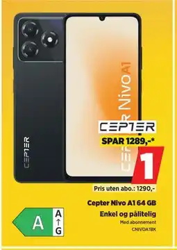 POWER Cepter Nivo A1 64 GB tilbud
