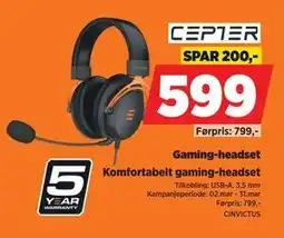 POWER Gaming-headset tilbud