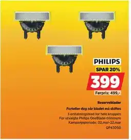 POWER Reserveblader tilbud