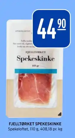 Rema 1000 FJELLTØRKET SPEKESKINKE tilbud