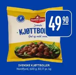 Rema 1000 SVENSKE KJØTTBOLLER tilbud