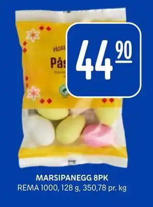 Rema 1000 MARSIPANEGG 8PK tilbud