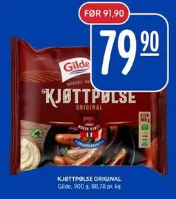 Rema 1000 KJØTTPØLSE ORIGINAL tilbud