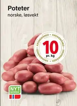 Nærbutikken Poteter tilbud