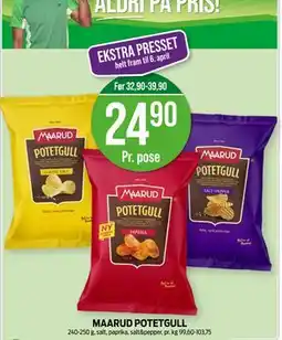 Kiwi MAARUD POTETGULL tilbud