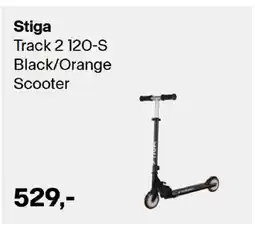 XXL Sport Stiga Track 2 120-S Black/Orange Scooter tilbud