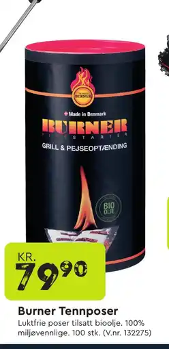 Mekk Burner Tennposer tilbud