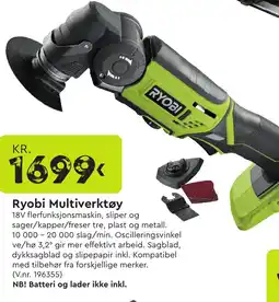 Mekk RYOBI Multiverktøy tilbud