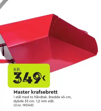 Mekk Master krafsebrett tilbud