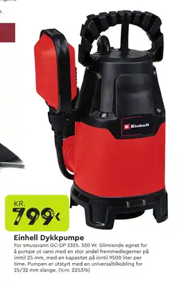 Mekk Einhell Dykkpumpe tilbud