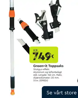 Mekk Green it Toppsaks tilbud