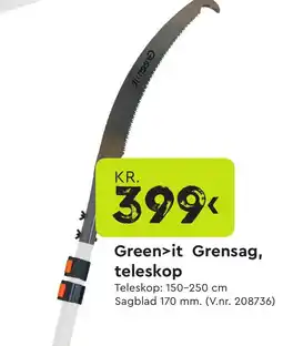 Mekk Green it Grensag, teleskop tilbud