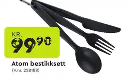Mekk Atom bestikksett tilbud