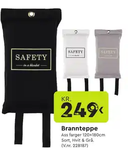 Mekk Brannteppe tilbud