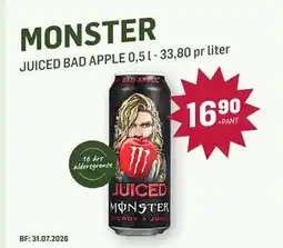 Holdbart MONSTER tilbud