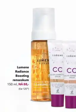 Apotek 1 Lumene Radiance Boosting renseskum tilbud
