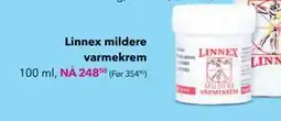 Apotek 1 Linnex mildere varmekrem tilbud