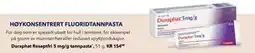 Apotek 1 Duraphat Reseptfri 5 mg/g tannpasta tilbud