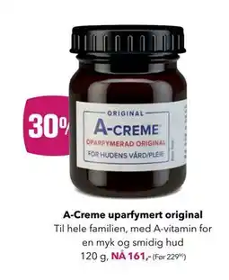 Apotek 1 A-Creme uparfymert original tilbud