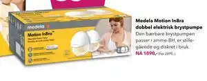 Apotek 1 Medela Motion InBra dobbel elektrisk brystpumpe tilbud