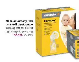 Apotek 1 Medela Harmony Flex manuell brystpumpe tilbud