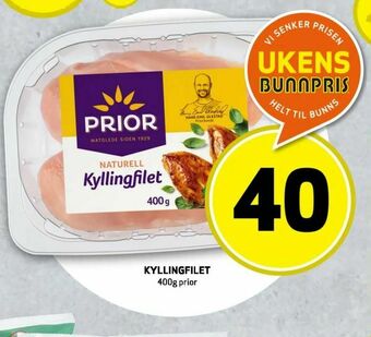Bunnpris Kyllingfilet tilbud