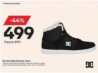XXL Sport DC Union High Vintersko, Herre tilbud