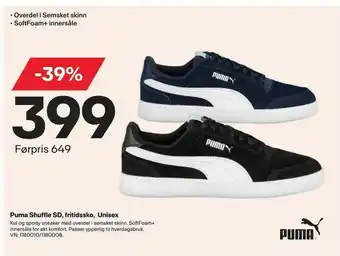 XXL Sport Puma Shuffle SD, fritidssko, Unisex tilbud