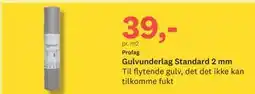 Bygger'n Gulvunderlag Standard 2 mm tilbud