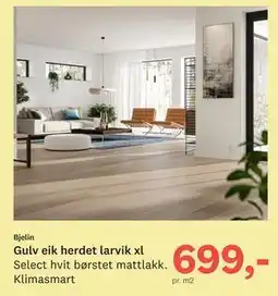 Bygger'n Gulv eik herdet larvik xl tilbud