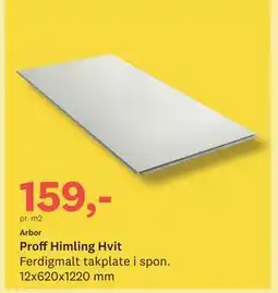 Bygger'n Proff Himling Hvit tilbud