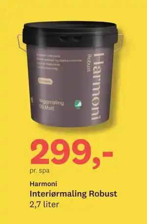 Interiørmaling Robust