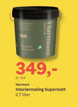 Bygger'n Interiørmaling Supermatt tilbud