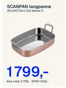 Jernia SCANPAN langpanne tilbud