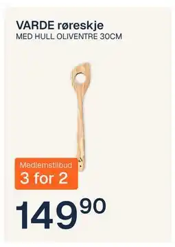 Jernia VARDE røreskje tilbud