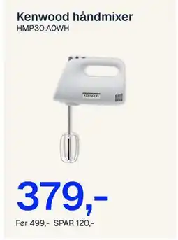 Jernia Kenwood håndmixer tilbud