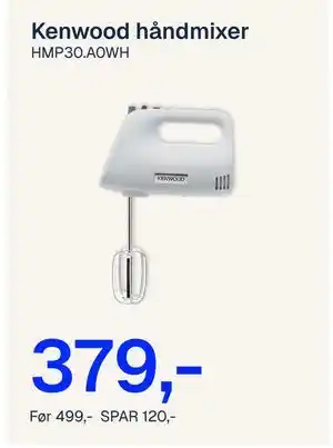 Jernia Kenwood håndmixer tilbud