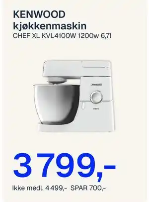 KENWOOD kjøkkenmaskin