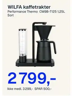 Jernia WILFA ka etrakter tilbud