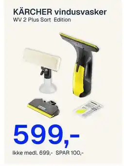 Jernia KÄRCHER vindusvasker tilbud
