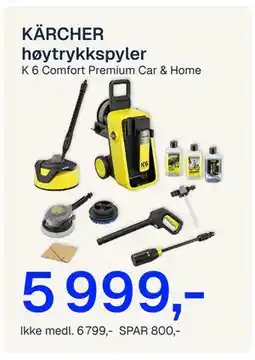 Jernia KÄRCHER høytrykkspyle tilbud