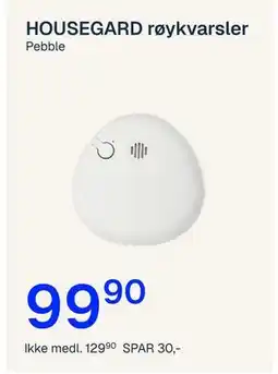 Jernia HOUSEGARD røykvarsler tilbud