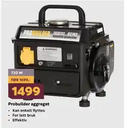 Megaflis Probuilder aggregat tilbud