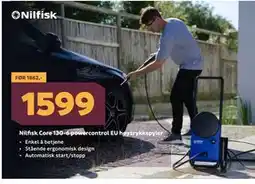 Megaflis Nilfisk Core 130-6 powercontrol EU høytrykkspyler tilbud