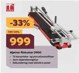 Megaflis Mjølner fliskutter D900 tilbud