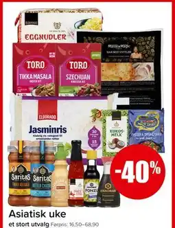 Spar Asiatisk uke tilbud