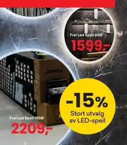 Right Price Tiles 15% Stort utvalg av LED-speil tilbud