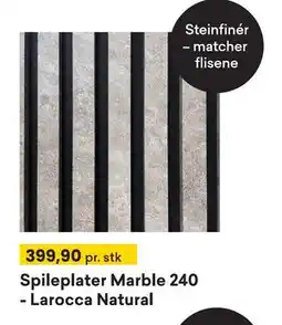Right Price Tiles Spileplater Marble 240 - Larocca Natural tilbud